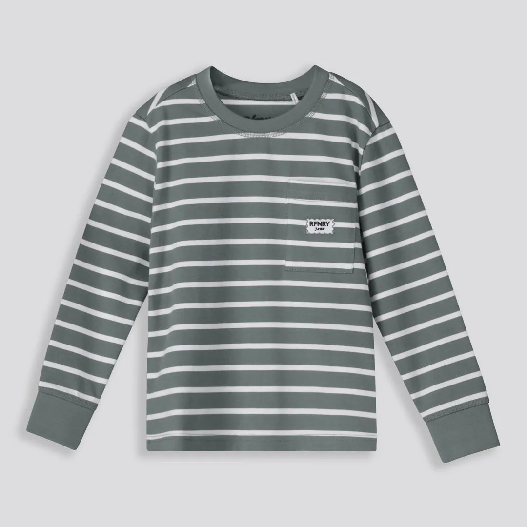 Boys Striped Long Sleeve sold by Refinery