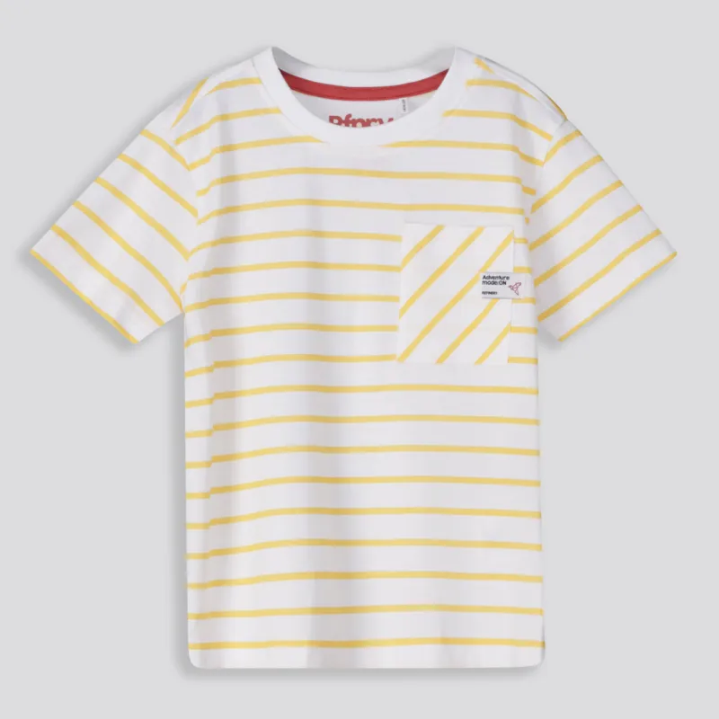 Boys Pocket Tee _ 160072 _ Yellow sold by Refinery
