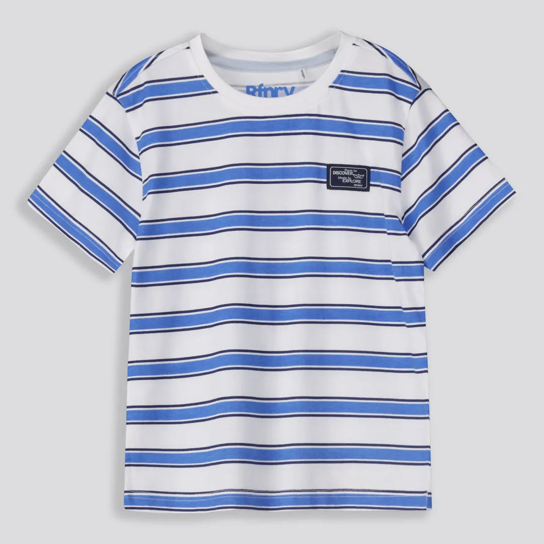 Boys Striped Tee sold by Refinery