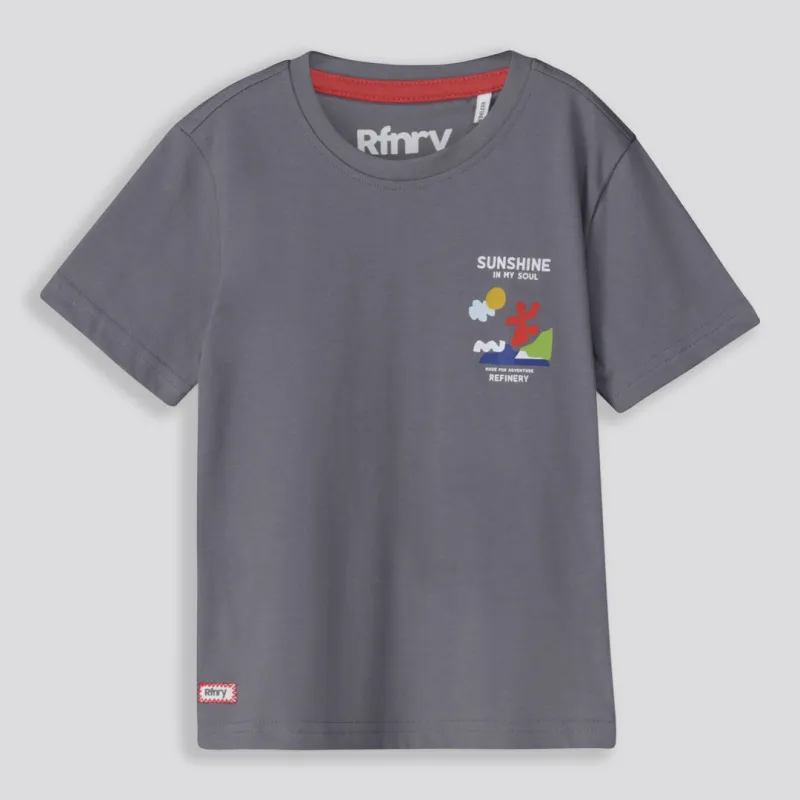 Boys Statement Tee sold by Refinery