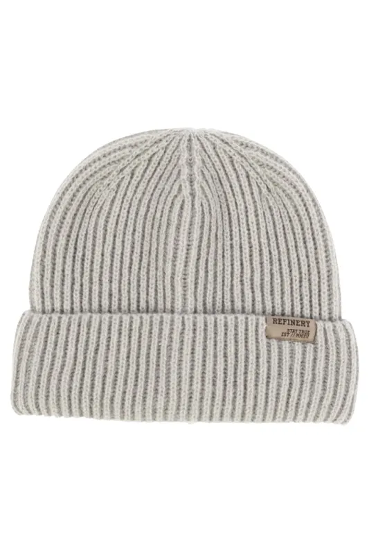 Ribbed Beanie sold by Refinery