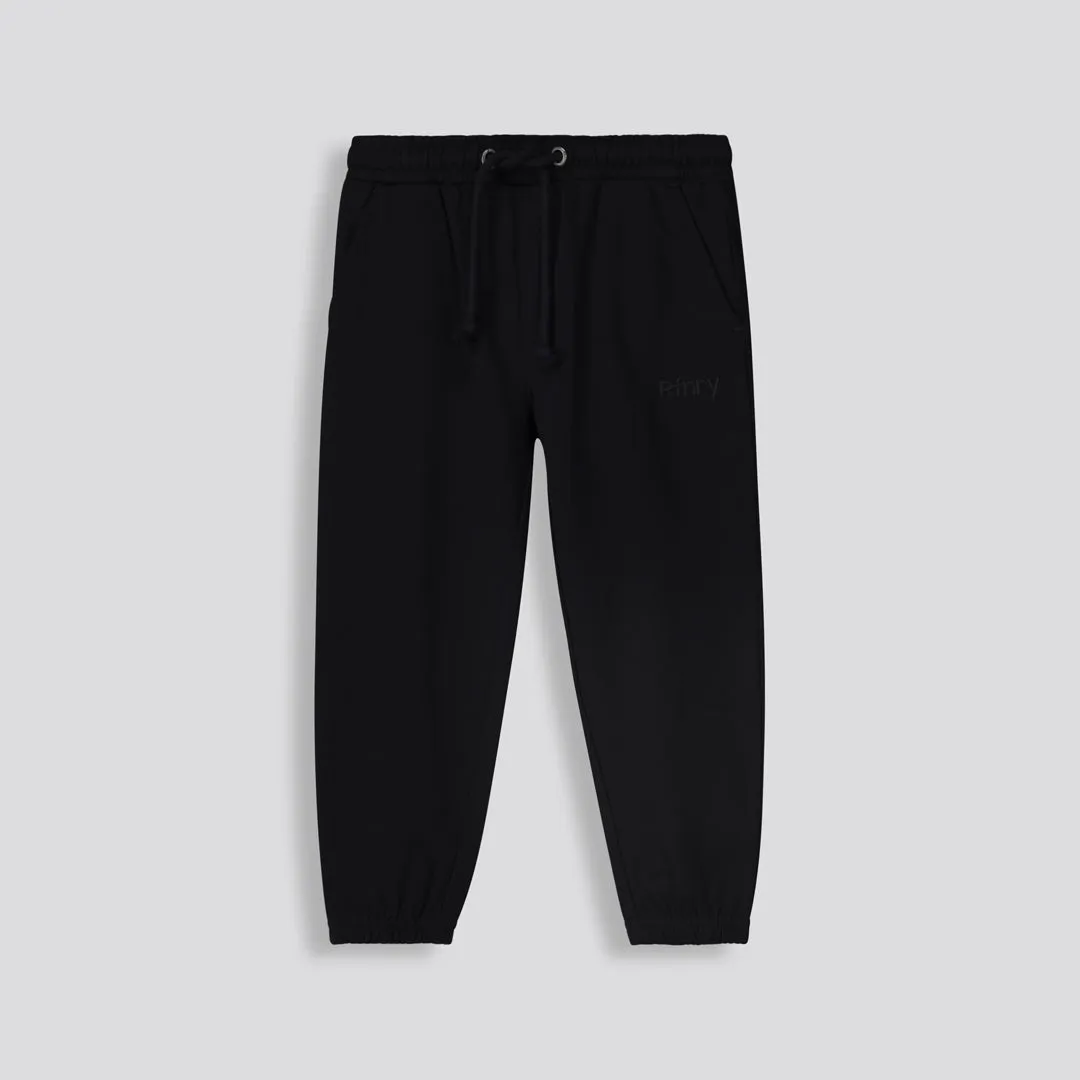 Boys Athleisure Track Pants _ 159689 _ Black sold by Refinery