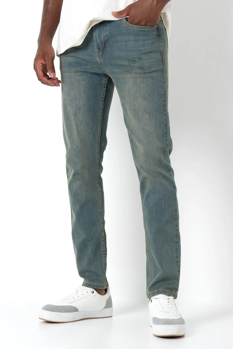 Rf0 Vintage Tint Skinny Jeans _ 157373 _ Vintage Wash sold by Refinery product image thumbnail 2