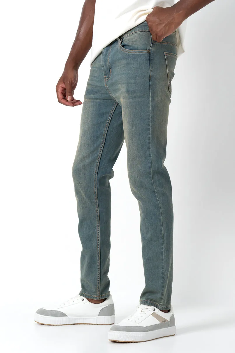 Rf0 Vintage Tint Skinny Jeans _ 157373 _ Vintage Wash sold by Refinery product image thumbnail 4