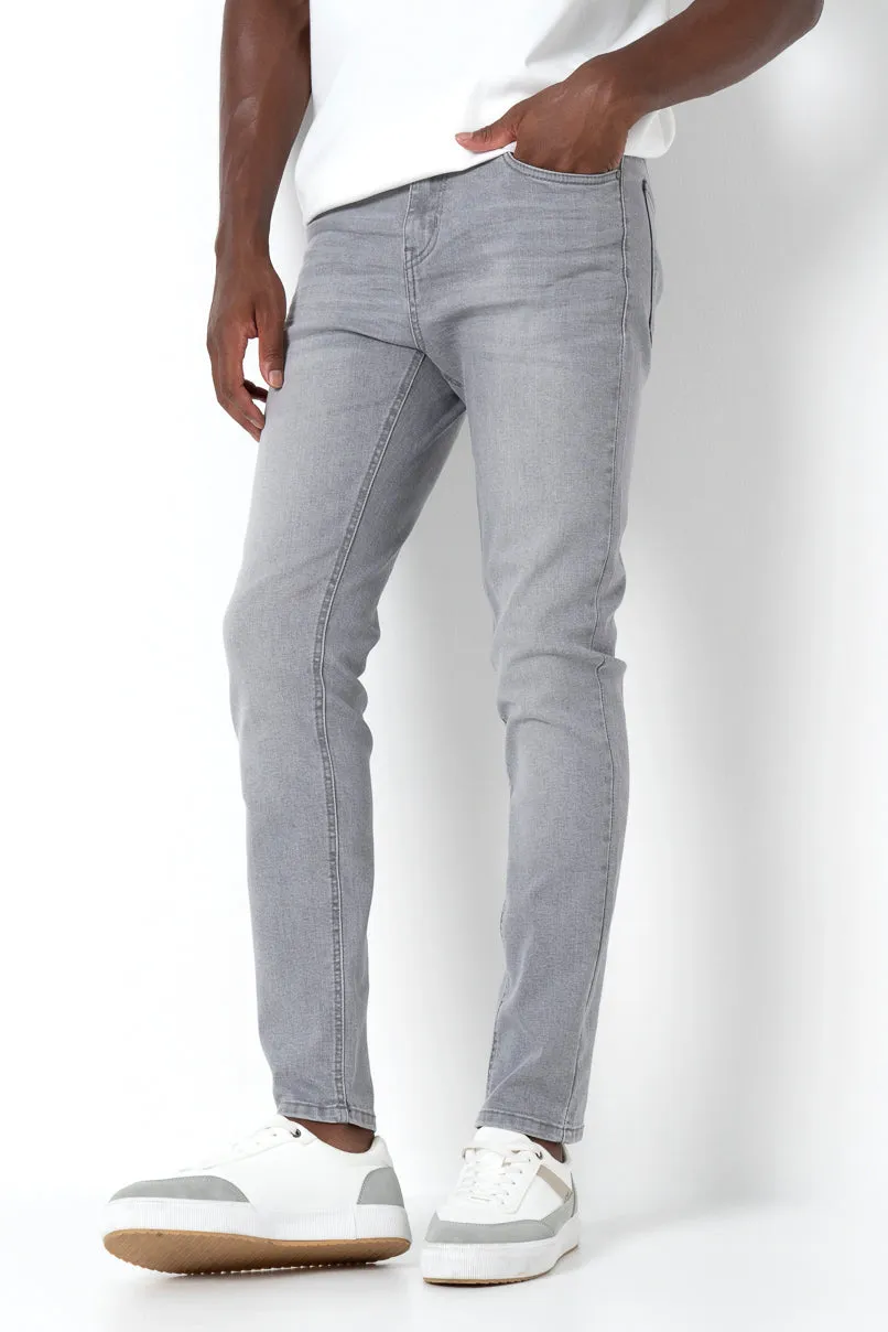 Rf02 Grey Wash Skinny Jeans Grey Wash sold by Refinery