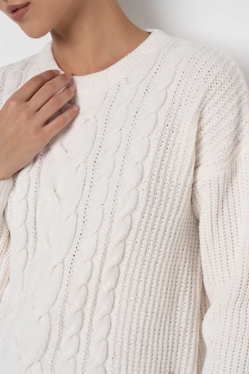 Chenille Cable Jumper sold by Refinery product image thumbnail 4