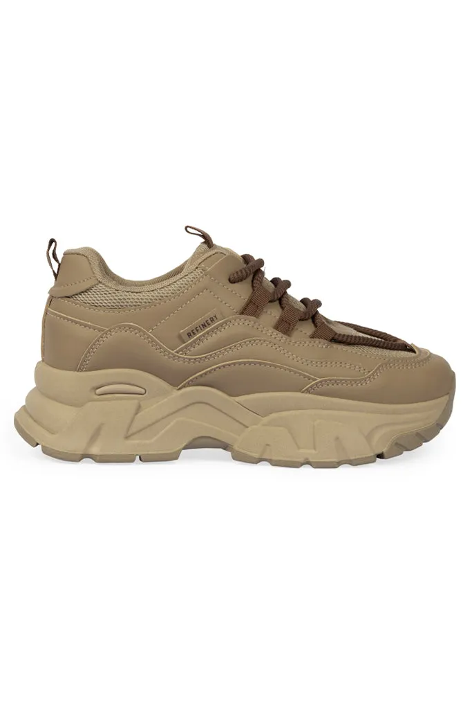 Chunky Sneaker _ 160148 _ Beige sold by Refinery product image thumbnail 2
