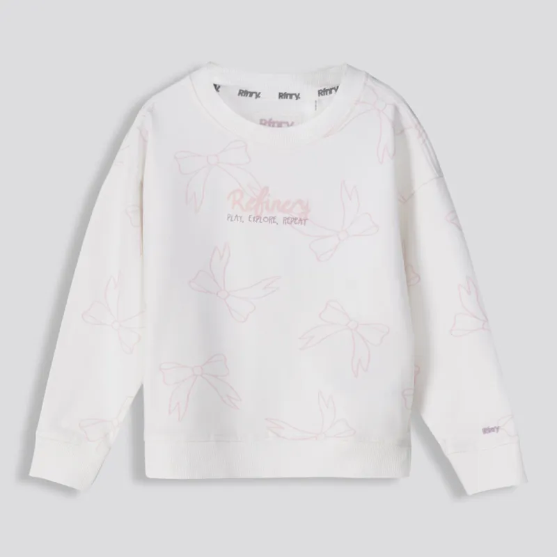 Girls Statement Sweat Top sold by Refinery