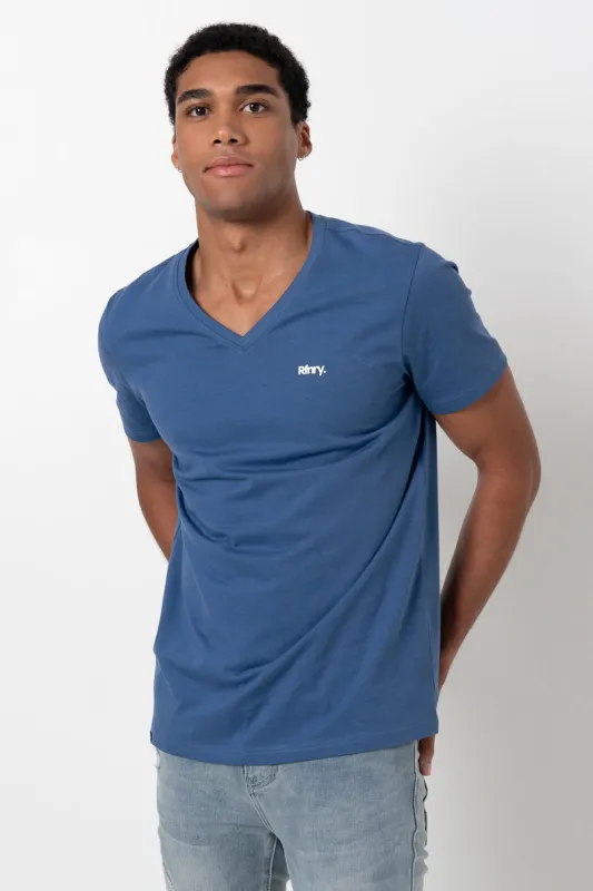 Branded T-Shirt _ 158813 _ Blue sold by Refinery