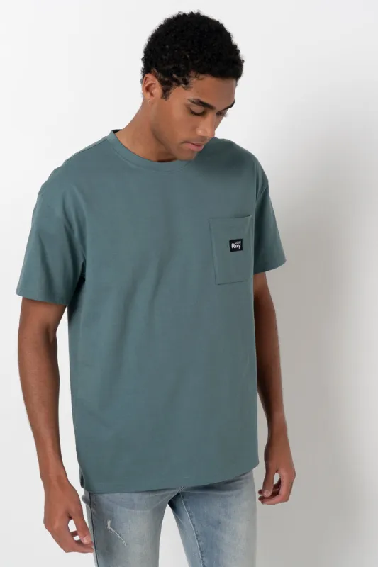 Oversized T-Shirt _ 158811 _ Green sold by Refinery