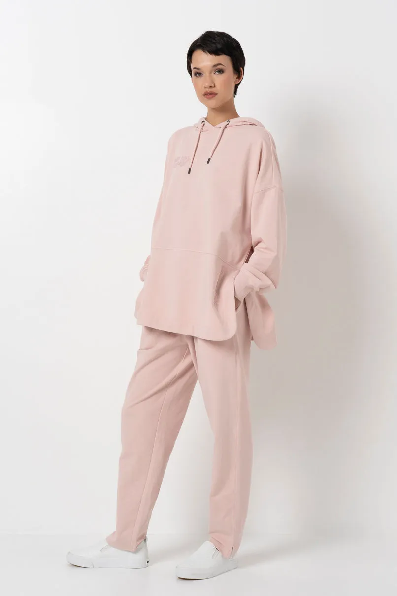Long Length Hoodie _ 157950 _ Light Pink sold by Refinery product image thumbnail 2