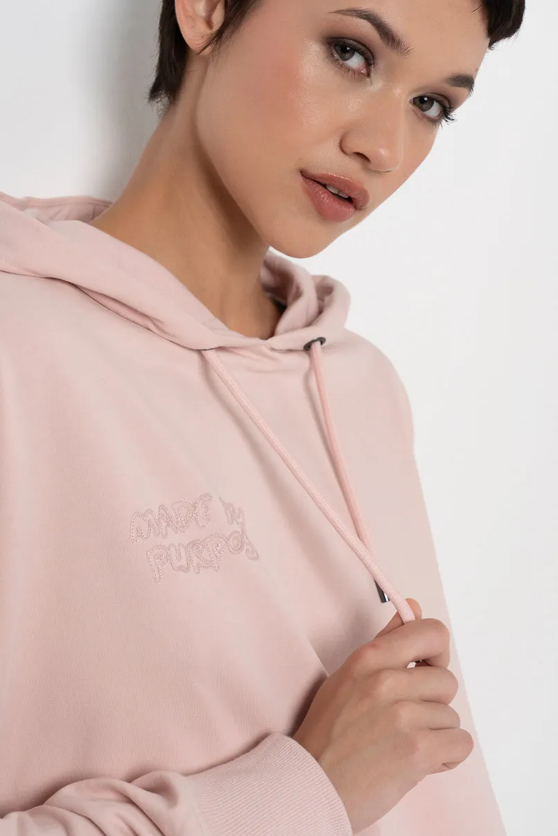 Long Length Hoodie _ 157950 _ Light Pink sold by Refinery product image thumbnail 5