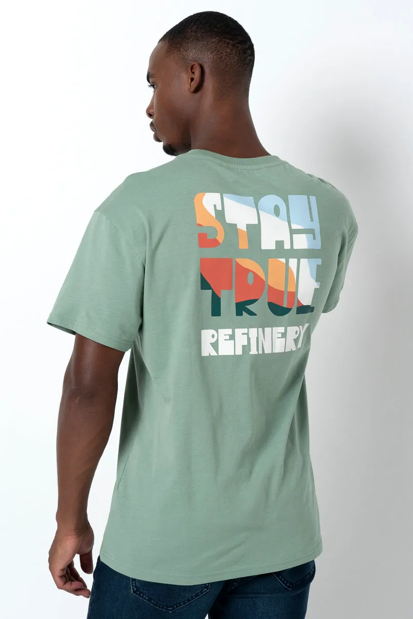 Oversized T-Shirt _ 157587 _ Green sold by Refinery product image thumbnail 2