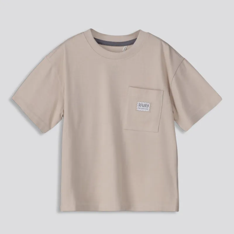 Boys Oversized Tee _ 159787 _ Nude sold by Refinery