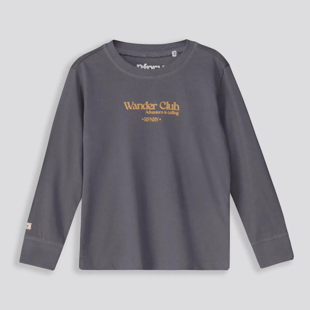 Boys Wander Club Long Sleeve sold by Refinery