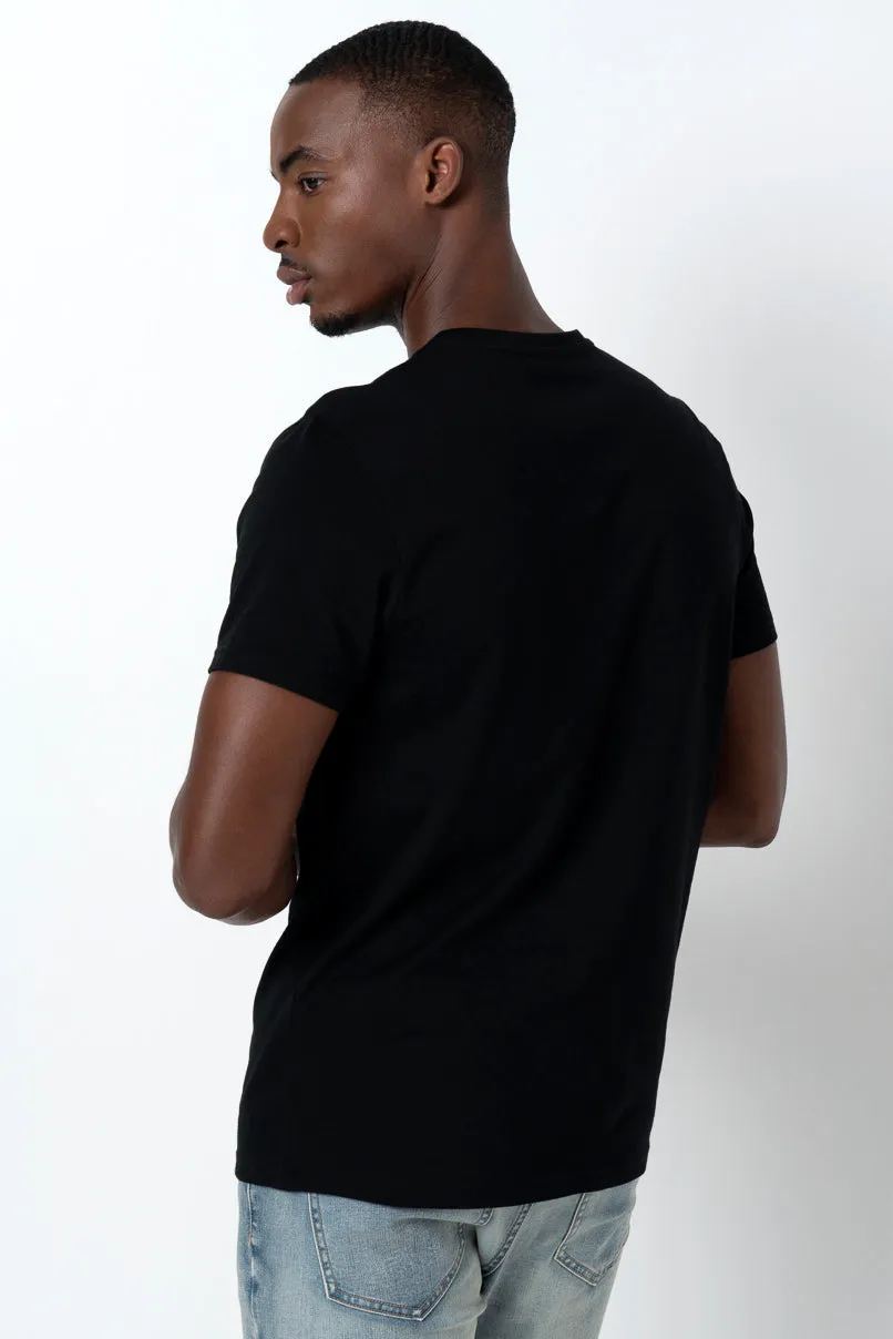 Tonal T-Shirt _ 164001 _ Black sold by Refinery product image thumbnail 5