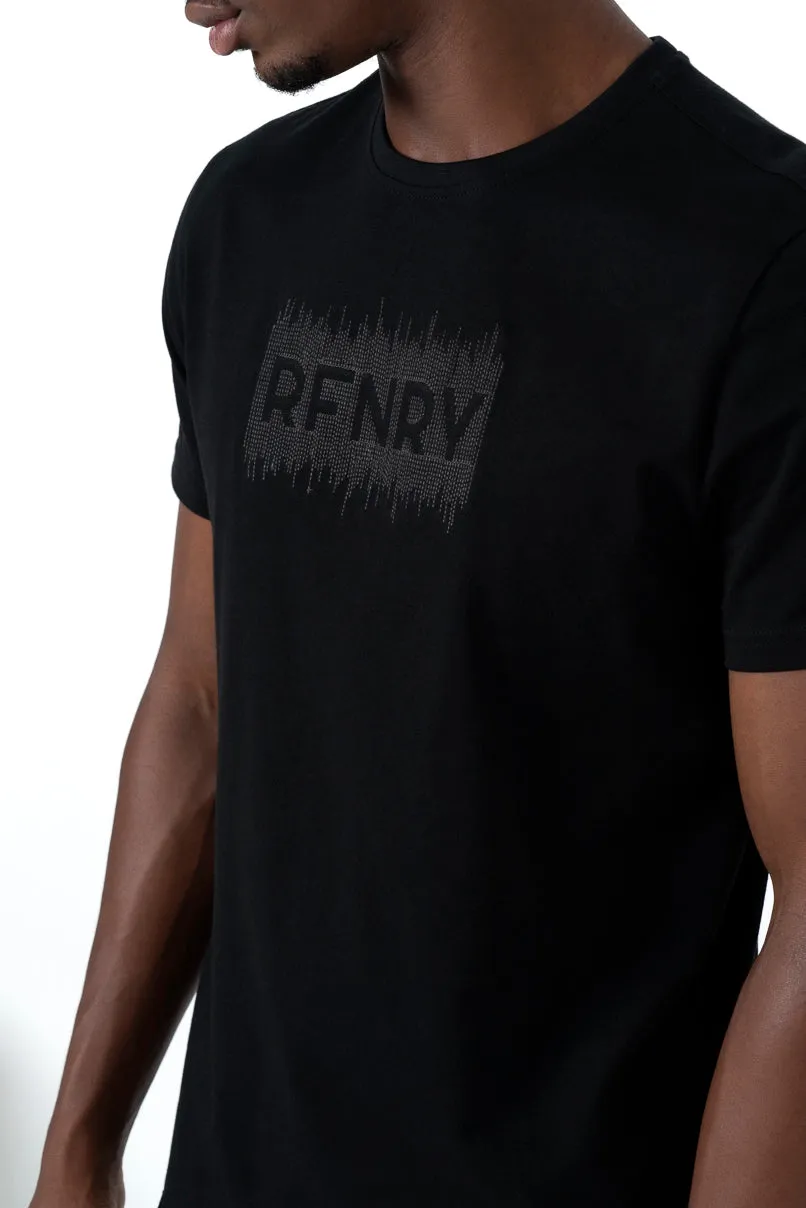 Tonal T-Shirt _ 164001 _ Black sold by Refinery product image thumbnail 4