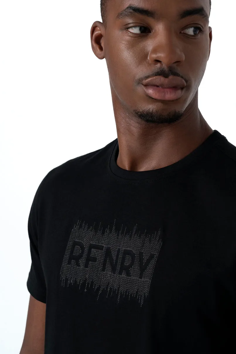 Tonal T-Shirt _ 164001 _ Black sold by Refinery product image thumbnail 2