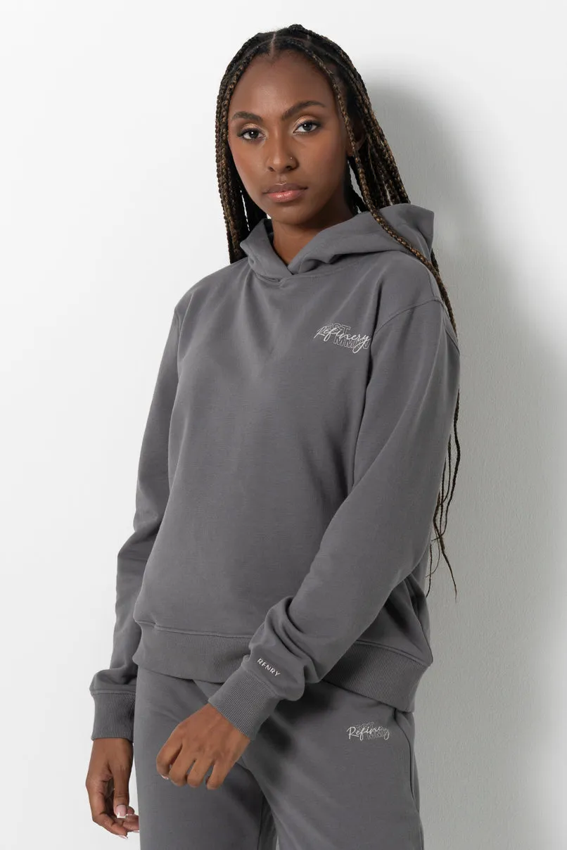 Hoodie _ 161428 _ Charcoal sold by Refinery product image thumbnail 3