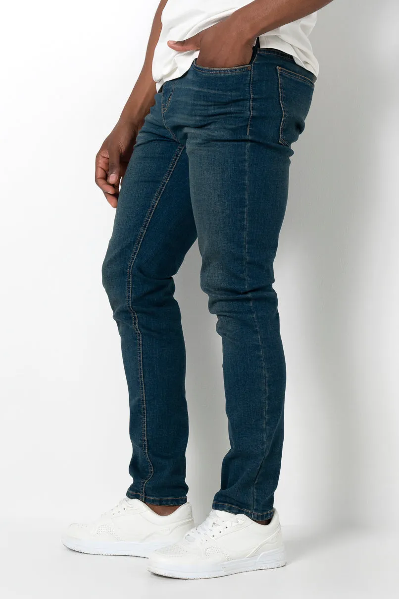 Rf02 Denim Jeans Dark Wash sold by Refinery product image thumbnail 2