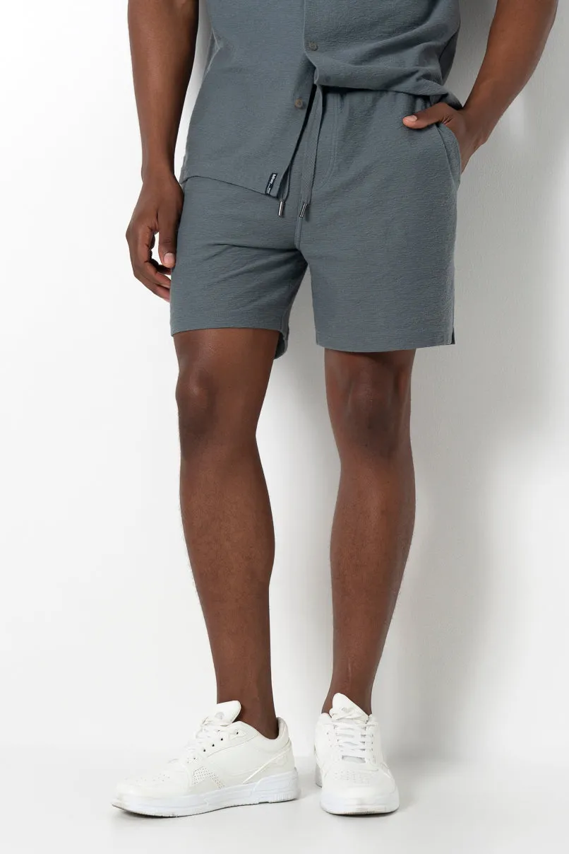 Textured Shorts _ 155595 _ Petrol sold by Refinery product image thumbnail 2