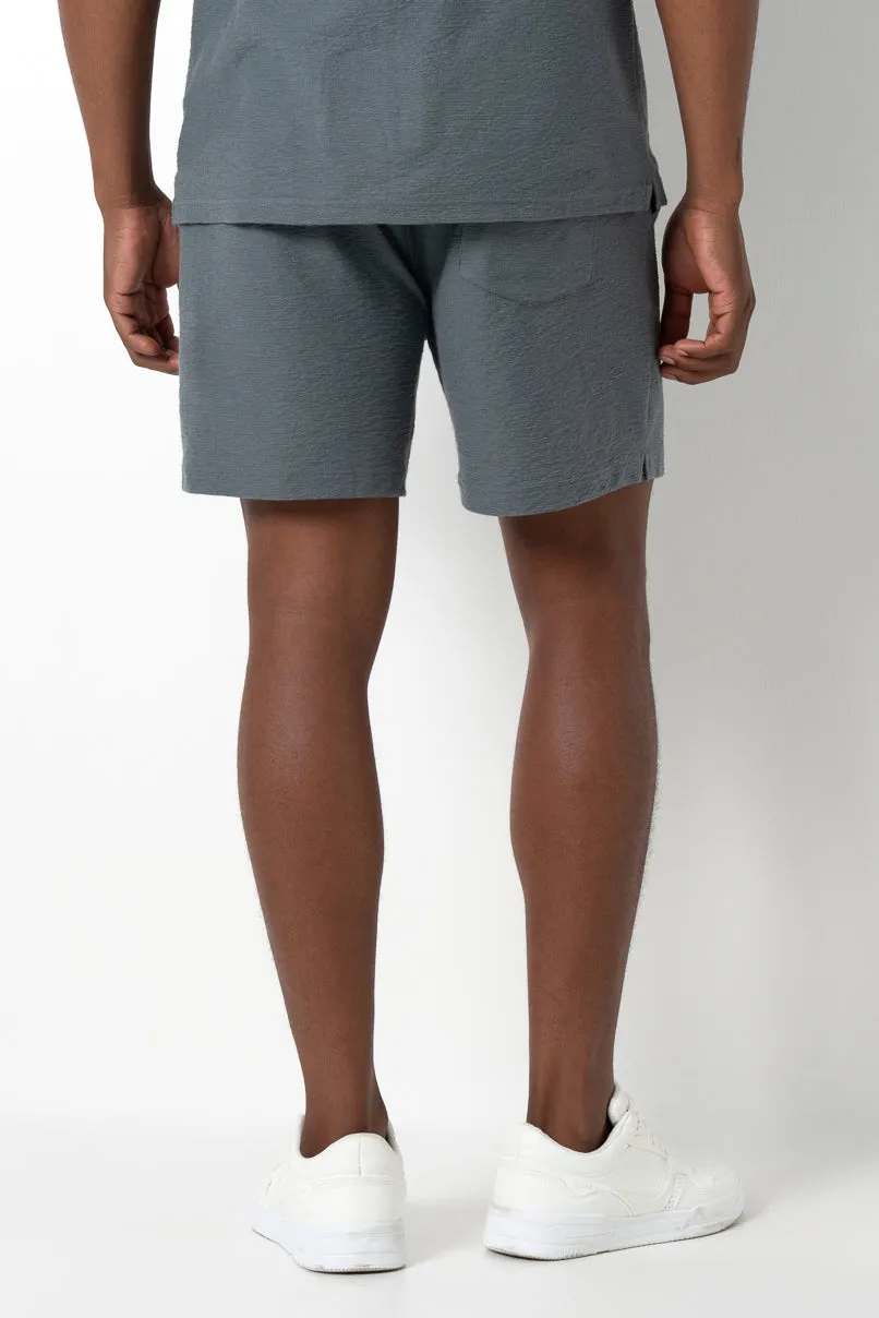 Textured Shorts _ 155595 _ Petrol sold by Refinery product image thumbnail 3