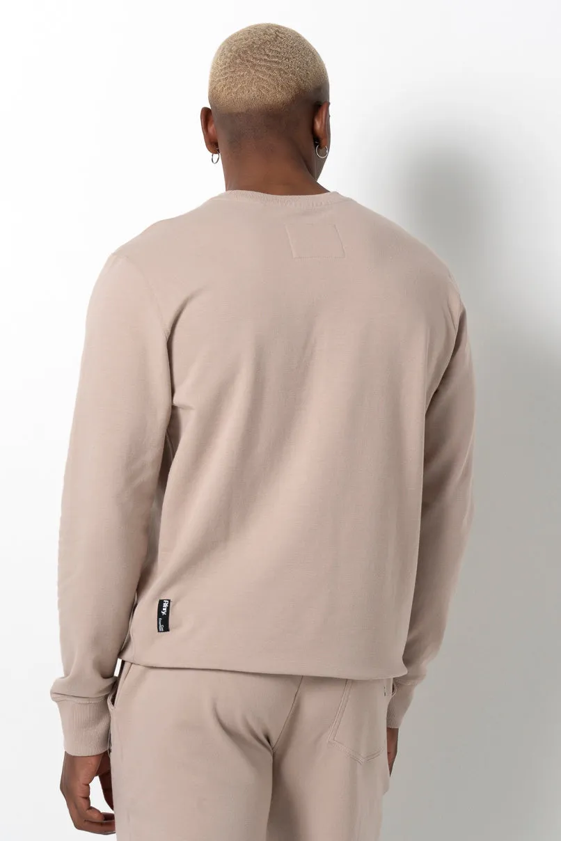 Statement Sweat Top _ 161533 _ Taupe sold by Refinery product image thumbnail 4
