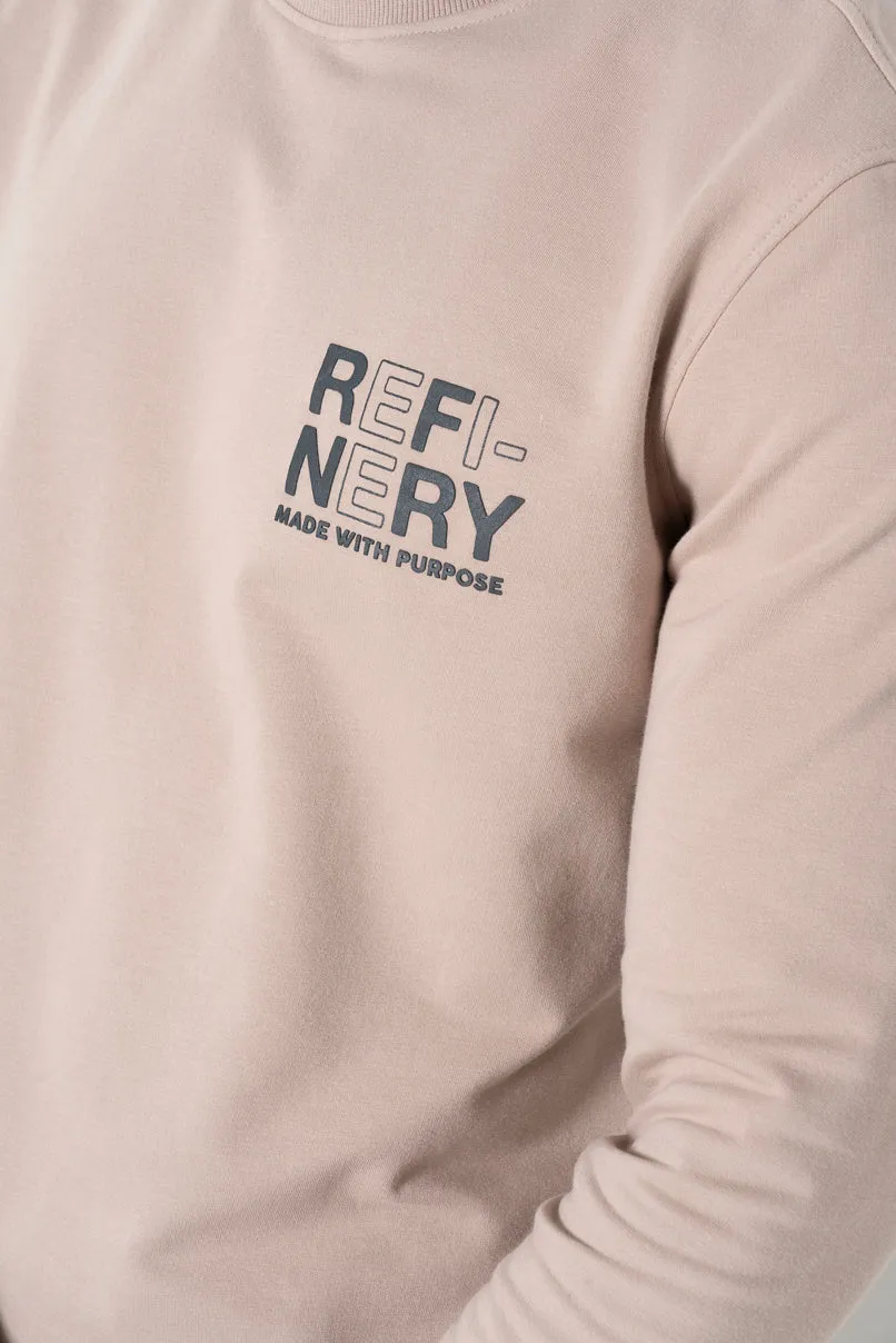 Statement Sweat Top _ 161533 _ Taupe sold by Refinery product image thumbnail 5