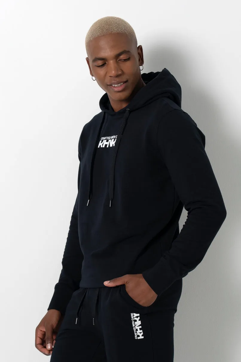 Statement Hoodie _ 161534 _ Black sold by Refinery product image thumbnail 3
