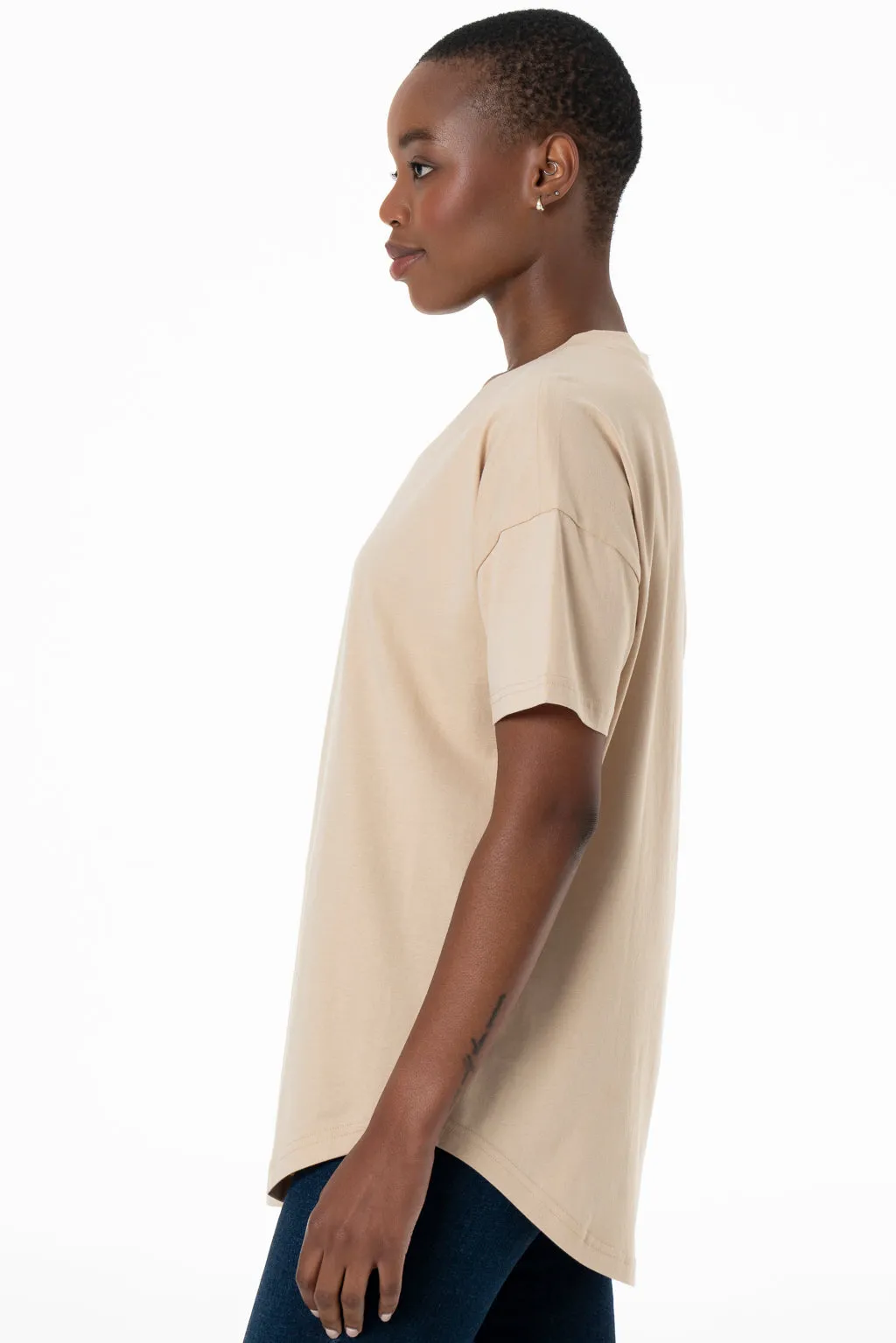 Relaxed T-Shirt _ 143242 _ Beige sold by Refinery product image thumbnail 2