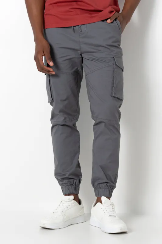 Cargo Pants Charcoal sold by Refinery