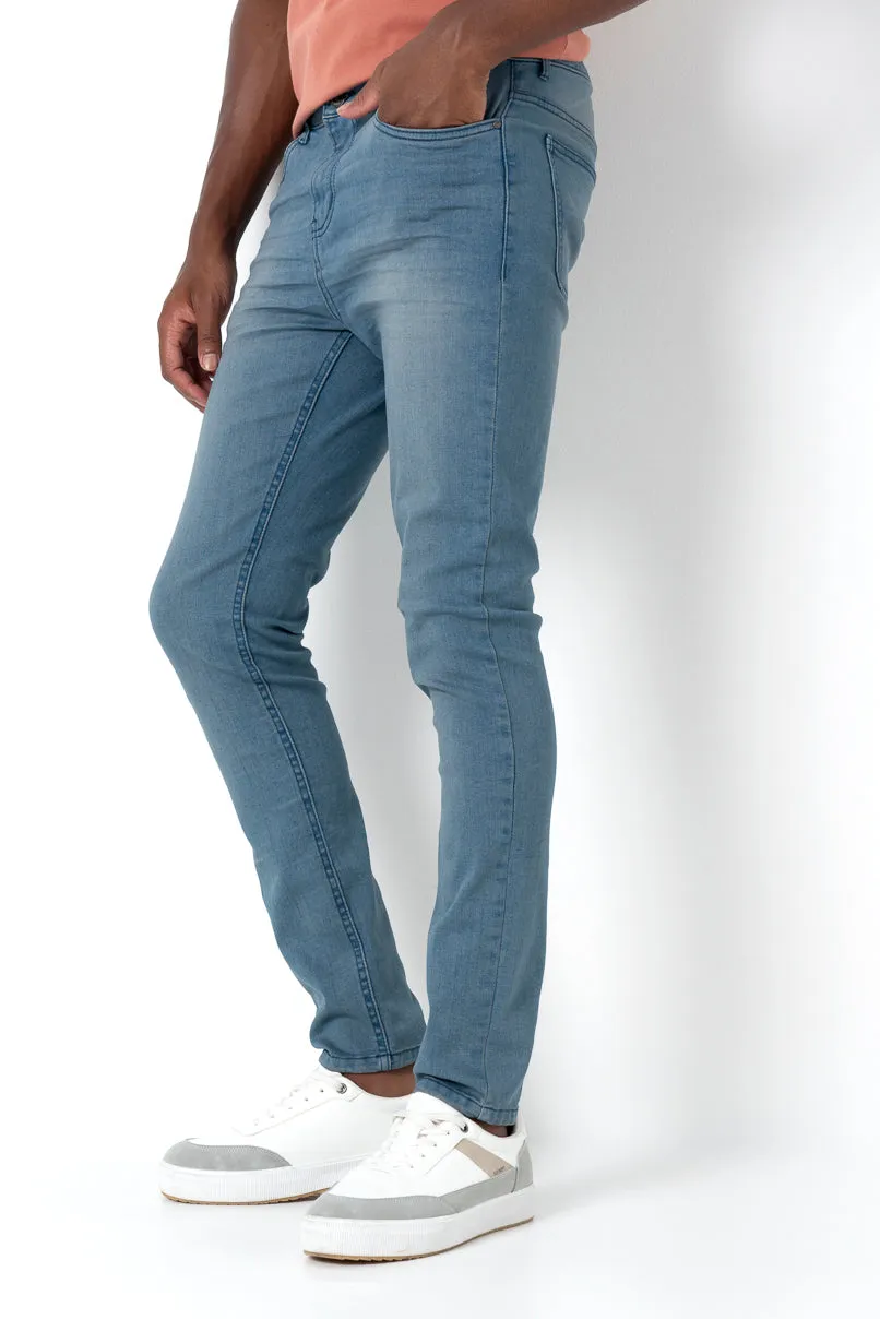 Rf02 Skinny Jeans _ 157374 _ Blue Denim sold by Refinery product image thumbnail 2