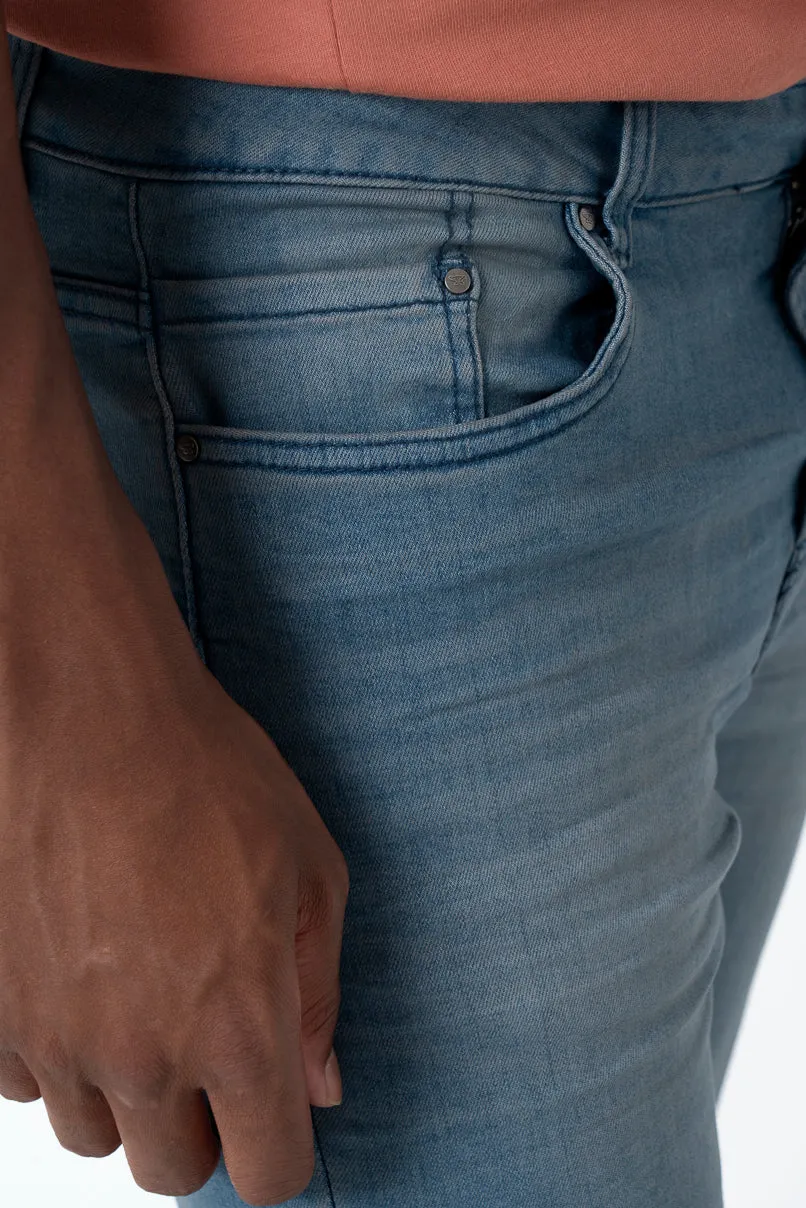 Rf02 Skinny Jeans _ 157374 _ Blue Denim sold by Refinery product image thumbnail 3