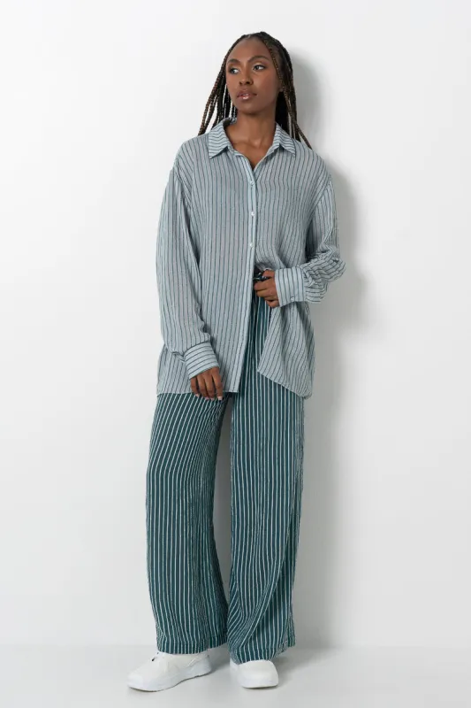 Relaxed Pants - Green sold by Refinery