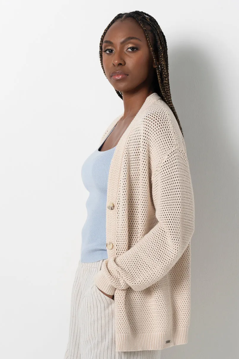 Relaxed Knit Cardigan sold by Refinery product image thumbnail 4