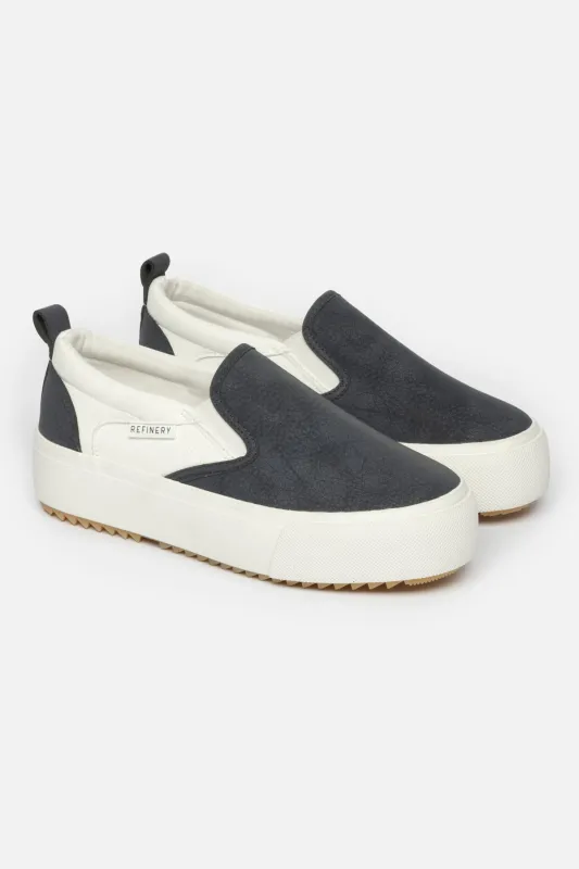 Slip-On Sneaker _ 164924 _ Blue sold by Refinery