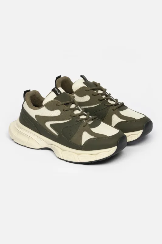Chunky Sneaker _ 163590 _ Green sold by Refinery