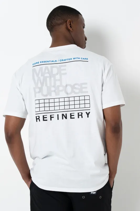 Graphic T-Shirt _ 166198 _ Optic White sold by Refinery
