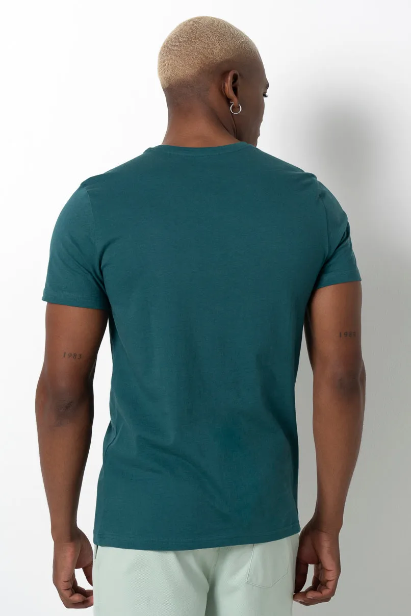 Statement T-Shirt Emerald sold by Refinery product image thumbnail 3