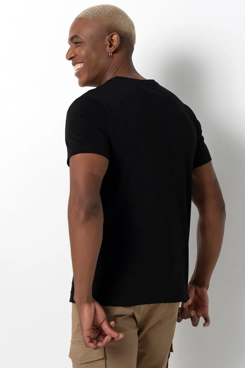 Branded T-Shirt - Black sold by Refinery product image thumbnail 3