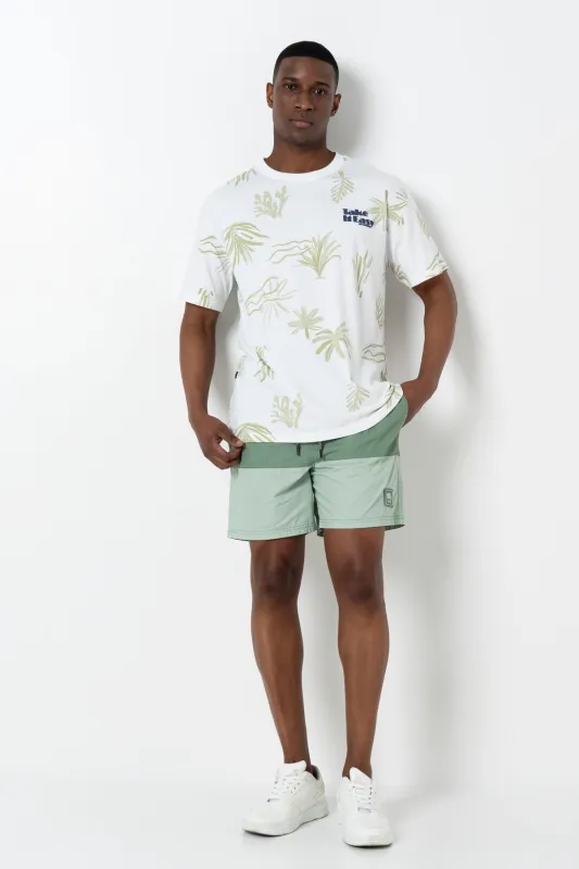 Tonal Pool Shorts sold by Refinery