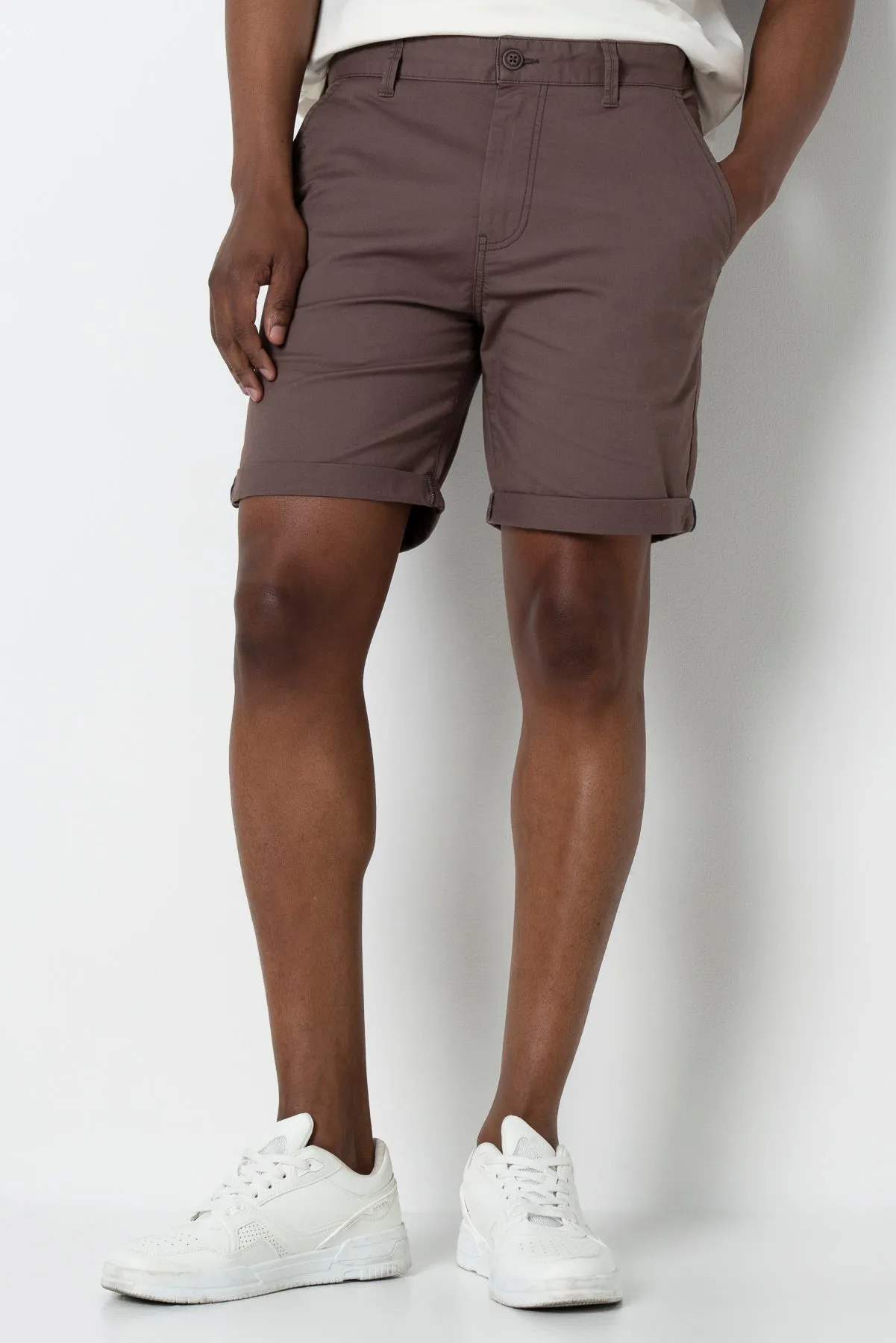 Chino Shorts - Cement sold by Refinery product image thumbnail 2