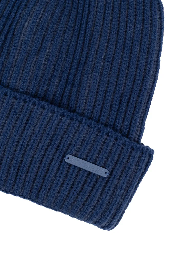 Beanie _ 146244 _ Blue sold by Refinery product image thumbnail 2