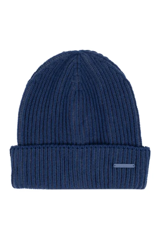 Beanie _ 146244 _ Blue sold by Refinery