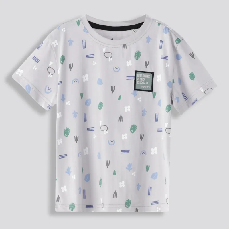 Boys Statement Tee sold by Refinery