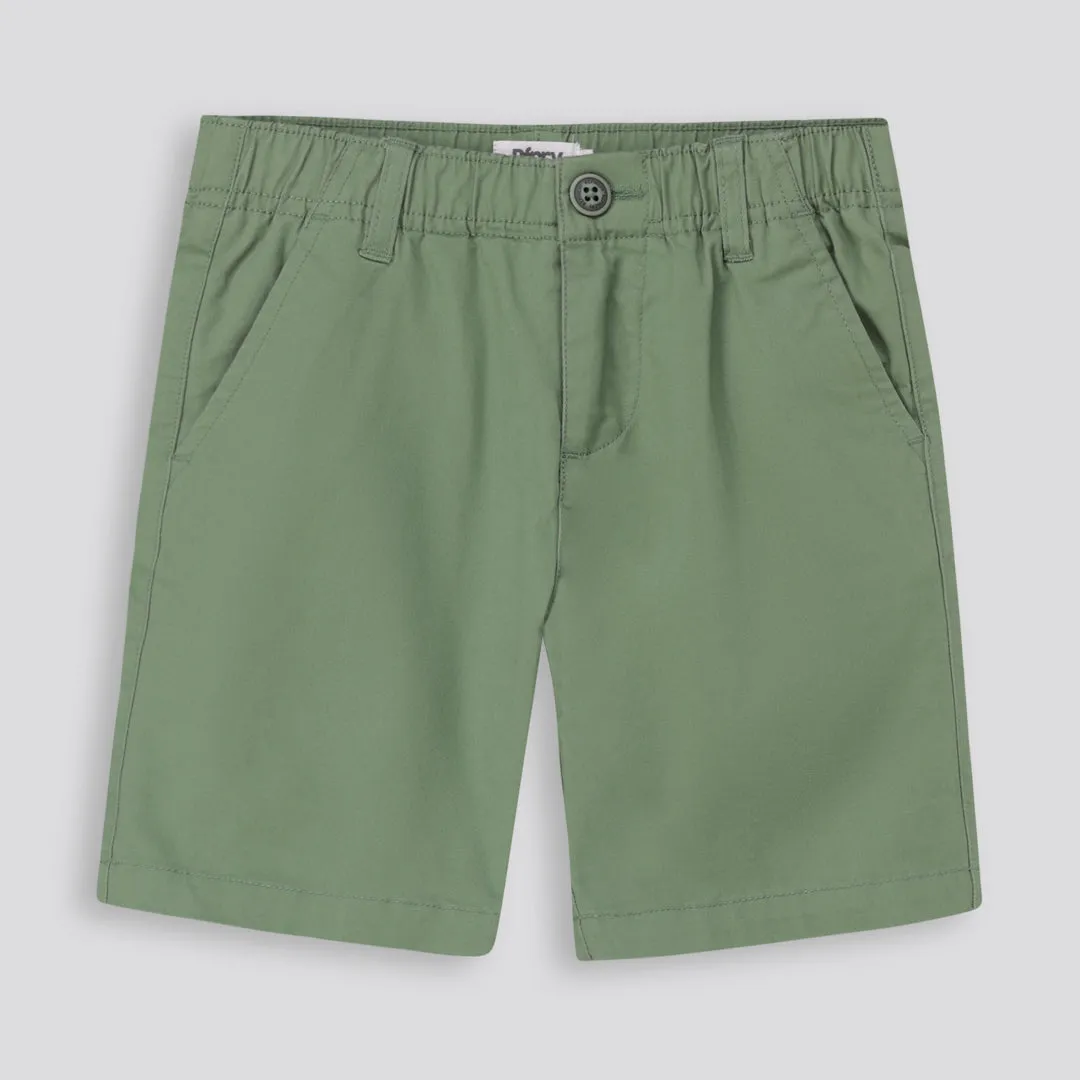 Boys Chino Shorts - Fatigue sold by Refinery