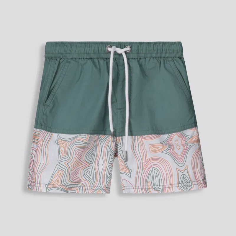 Boys Pool Shorts _ 162761 _ Green sold by Refinery