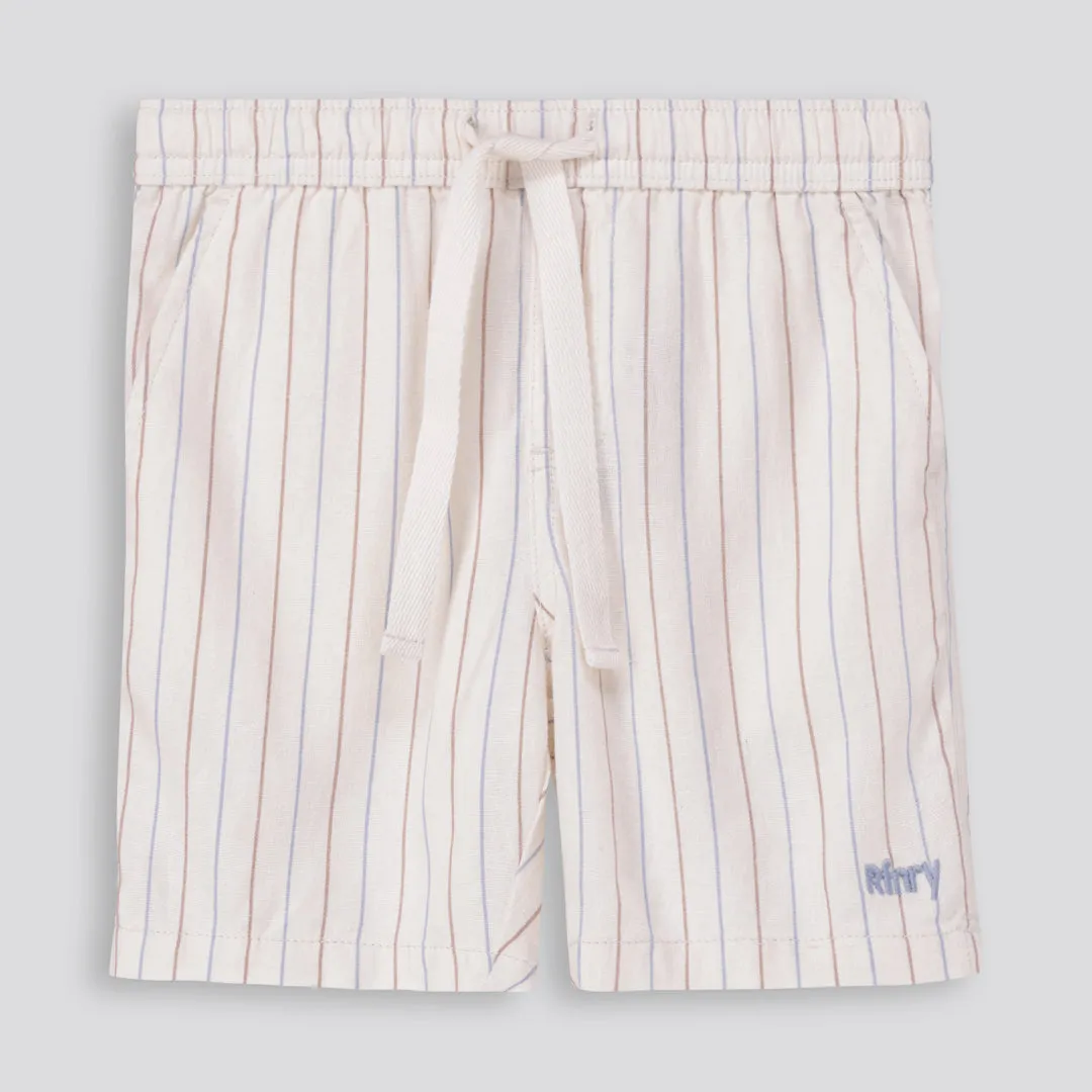 Boys Shorts - Off White sold by Refinery