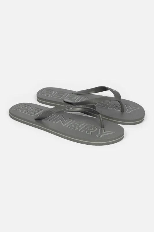 Refinery Flip Flops _ 165536 _ Charcoal sold by Refinery