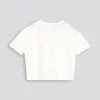 Girls Boxy Tee - White sold by Refinery